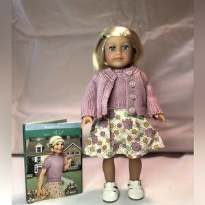 American Girl Kit Kittredge Mini Doll & Book 6.5"